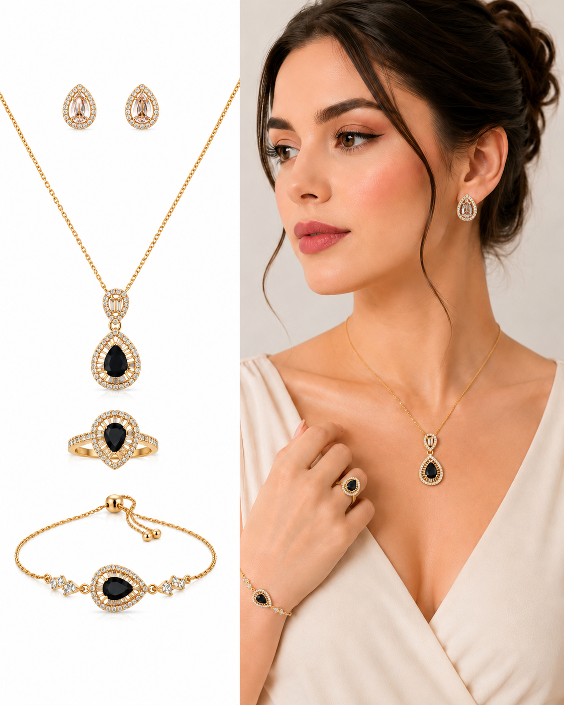 Midnight Noir Complete 4-Piece Collection