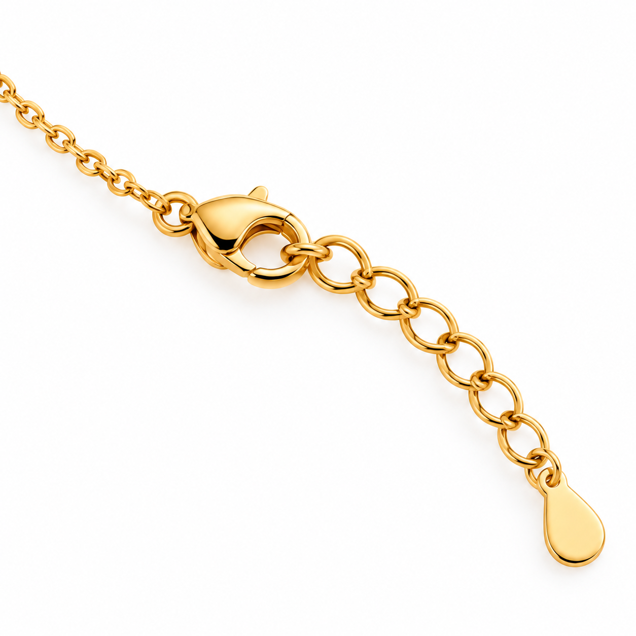 Graceful Black Swan Gold Necklace - Image 4
